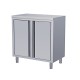 ADM RVS Wandkast met Klapdeur - L800 x D700 x H850 mm