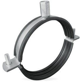 Ophangbeugel voor spirobuis Ø 355mm met rubber inlage