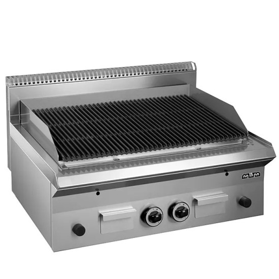 MBM Gas houtskoolgrill - Lavasteengrill - TOP | SMART 650