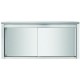 ADM RVS Wandkast met Schuifdeur - L1500 x D400 x H650 mm
