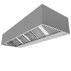 ADM RVS afzuigkap doosmodel  L1000 x D950 x H400 mm