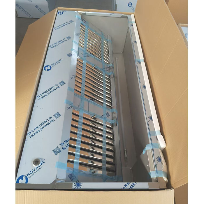 ADM RVS afzuigkap doosmodel  L1500 x D950 x H400 mm