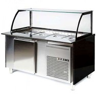 Luxe gekoeld buffet - zwart Graniet - 112 cm - Bordeaux