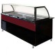 Luxe gekoeld buffet - zwart Graniet - 180 cm - Bordeaux