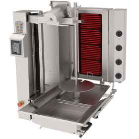 Automatische robot Döner Kebab grill - Elektrisch met 4 hitte-zones