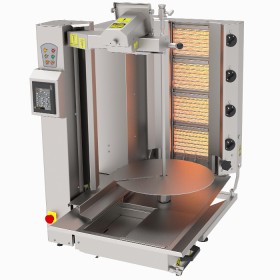 Automatische robot Döner Kebab grill - Gas met 4 branders