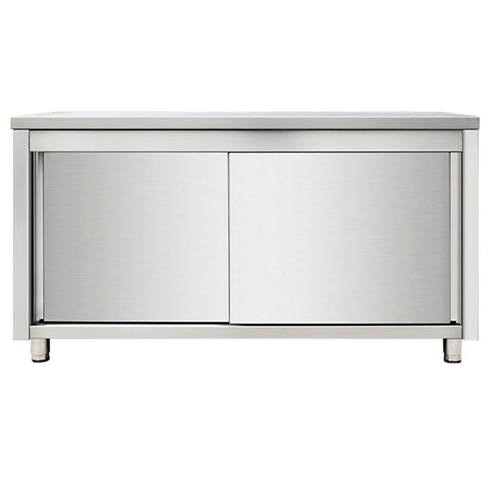 ADM RVS Wandkast met Schuifdeur - L1500 x D700 x H850 mm
