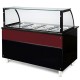 Luxe verwarmd Bain Marie Buffet | 3 x GN 1/1 | 114 cm - Bordeaux