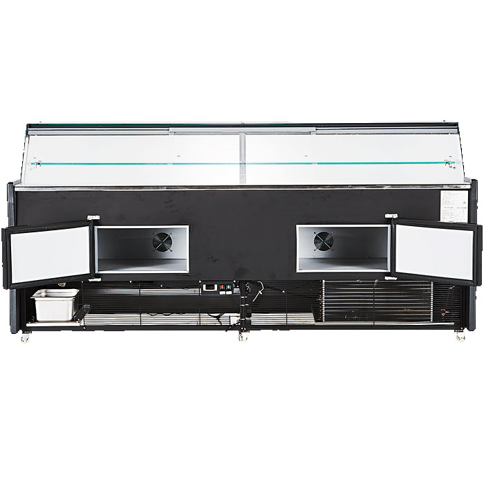 ADM Koelvitrine 2090 - recht glas
