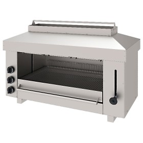 ADM Salamander - Elektrische Pita oven met 3 hitte-elementen en waterverdamper