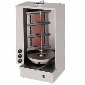 ADM Shoarma Grill op Gas met 3 branders