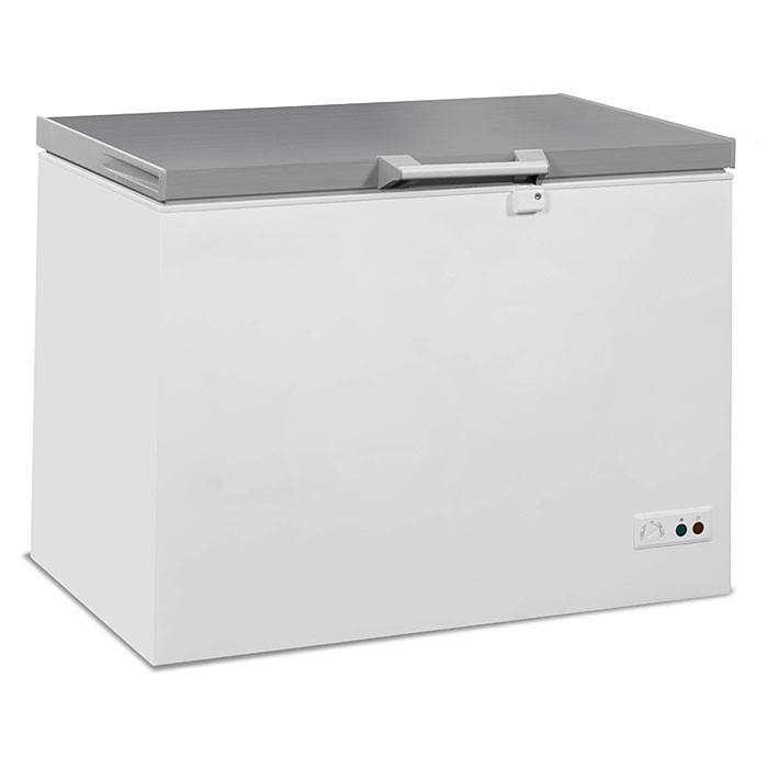 Vrieskist Rvs Deksel 305 liter