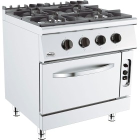 Base 700 Gasfornuis met 4 Branders en Gasoven