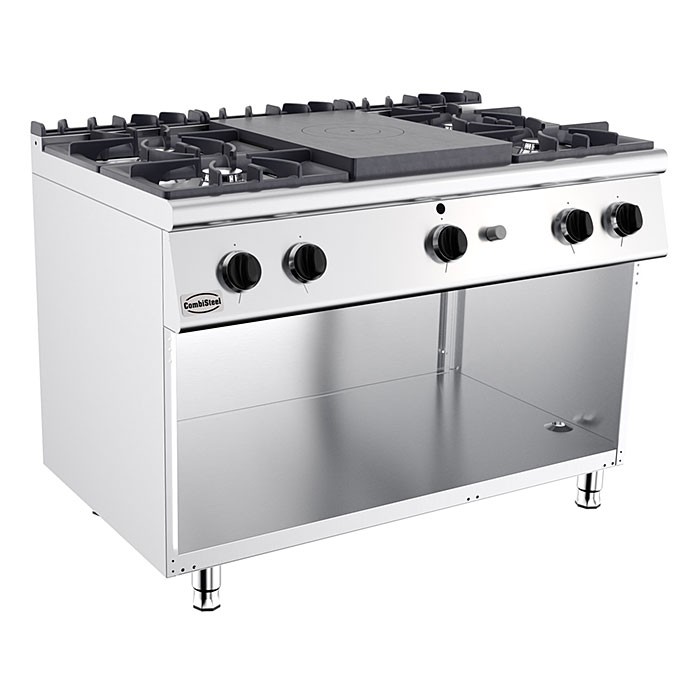 Base 700 Kookplaatfornuis Gas met 4 Branders
