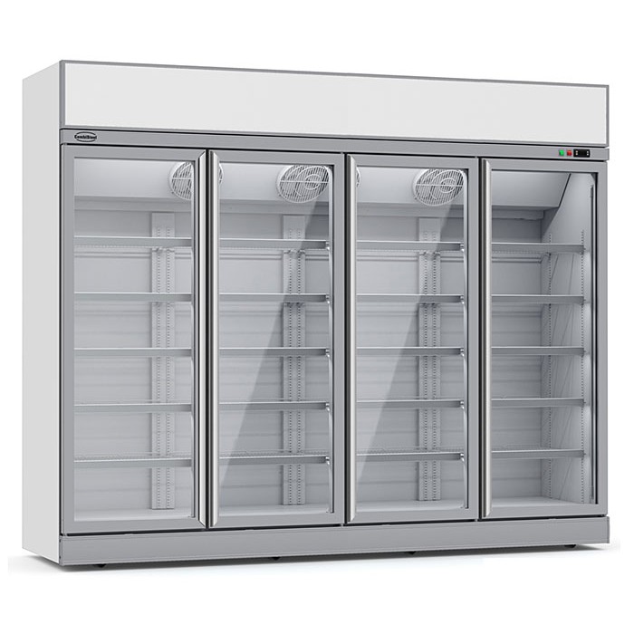 Vrieskast 4 Glasdeuren Ins-2060F