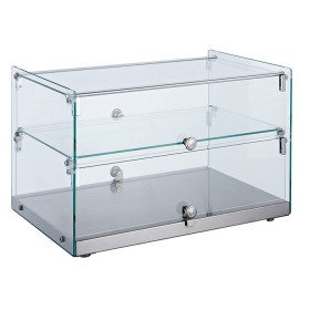 Neutraal Vitrine Recht 50 liter