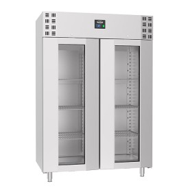 Koelkast Rvs Glasdeur Monoblock 1400 liter