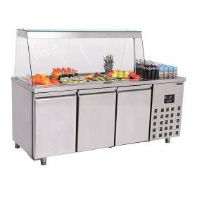 Saladette 3 Deuren 4X 1/1 Gn Pan