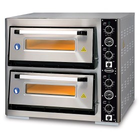 Elektrisch Pizzaoven Dubbel 2 X 6