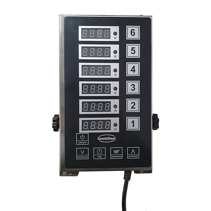 Digitale Keukentimer 6 Kanalen Dkt-6