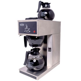 Koffiemachine - inclusief 2 Glazen Koffiekannen 1.8L