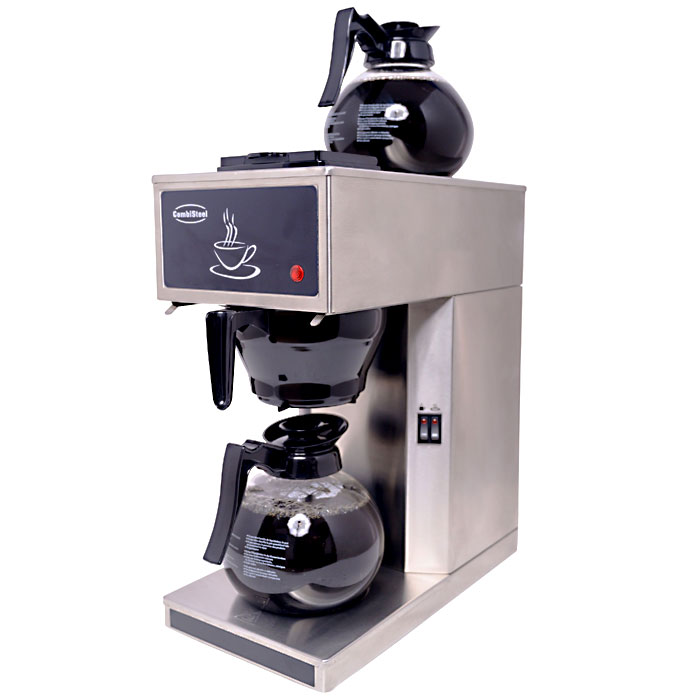 Koffiemachine - inclusief 2 Glazen Koffiekannen 1.8L
