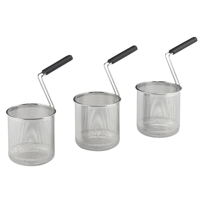 Set 3 korven 40 Lt (3x Ø 170 mm) voor pastakoker