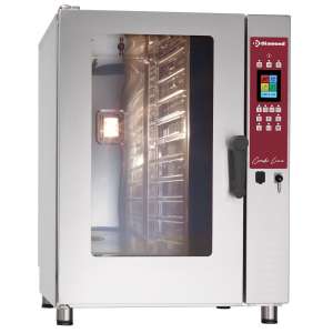 TOUCH SCREEN elektrische oven stoom-convectie, 10x GN 1/1 - AUTO-CLEANING