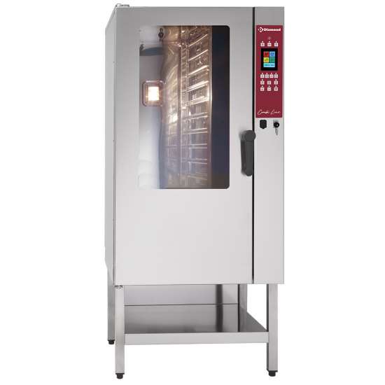 TOUCH SCREEN elektrische stoom/convectieoven, 15x GN 1/1 - AUTO-CLEANING