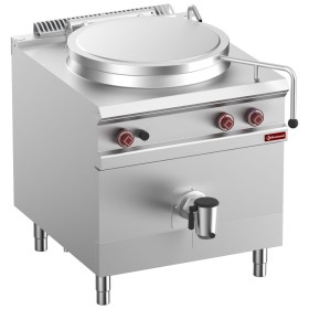Gaskookketel direkte verwarming, 150 liter, op meubel