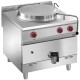 Gaskookketel direkte verwarming, 150 liter, op meubel