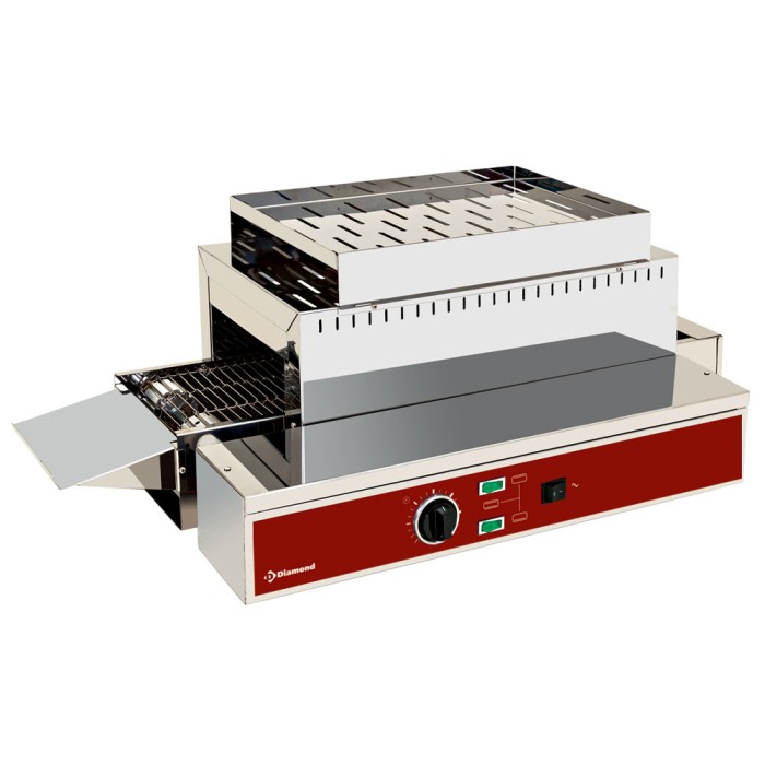 Elektrische band broodrooster L.210 mm (H.75)