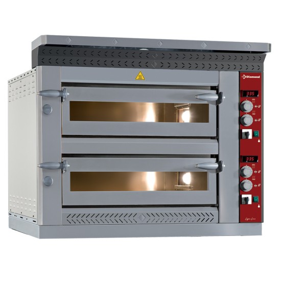 Elektrische pizzaoven, 2x 6 pizzas Ø 350 mm