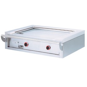 Teppanyaki gasplaat, 2 zones (2x 7 kW), tafelmodel -Top-