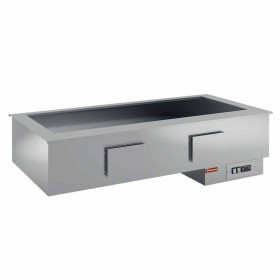 Droog bain-marie element, geventileerd, kuip 3x GN 1/1