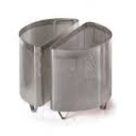 Mand 2 sectoren, 100 liter