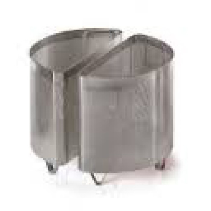 Mand 2 sectoren, 150 liter
