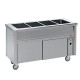 Bain-marie element op neutraal kast 2 GN 1/1