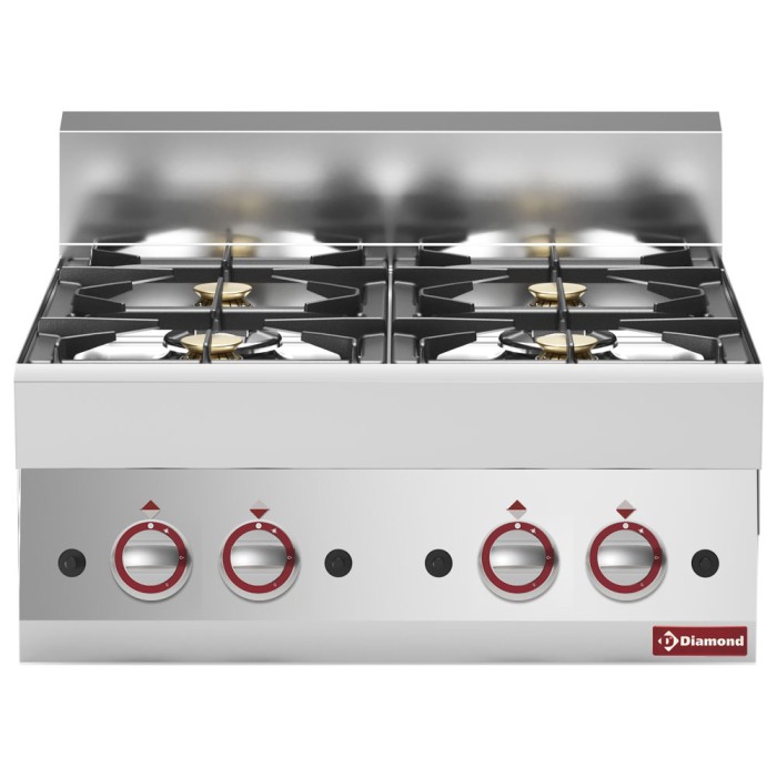 Gasfornuis 4 branders -Top-