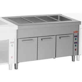 Bain-marie element op warmkast 2x GN 1/1