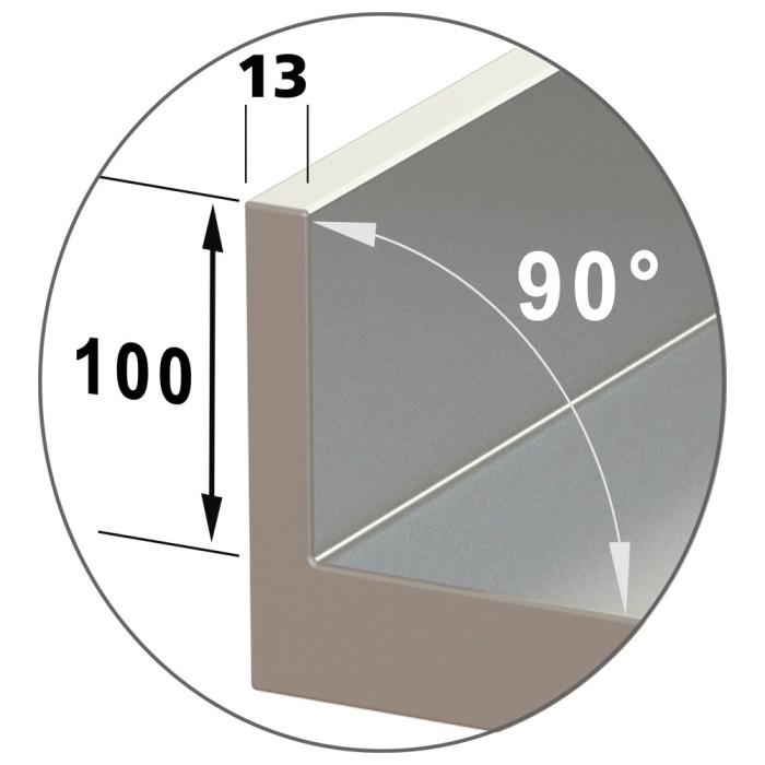 Koeltafel, geventileerd, 2 deuren (245 Lit.)