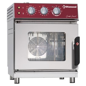 Elektrische oven stoom/convectieoven, 4x GN2/3 mechanisch