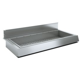 Optie : Bain-marie kuip met droge warmte 2x GN 1/1, H150mm