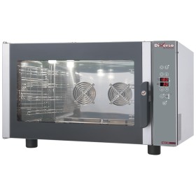 Elektrische stoom/convectieoven, programmeerbaar 4x GN 1/1 of 600x400 mm