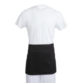 Whites korte sloof zwart