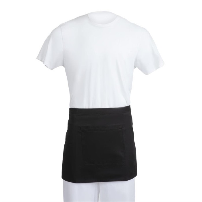 Whites korte sloof zwart