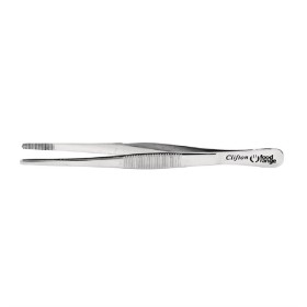 RVS micro pincet met ronde punt 16cm