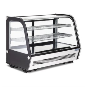 Polar G-serie tafelmodel koelvitrine 160 liter zwart