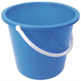 Jantex kunststof emmer 10 liter blauw