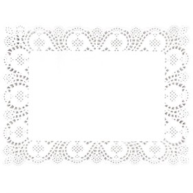 Olympia papieren taartranden 30x40cm (250 stuks)